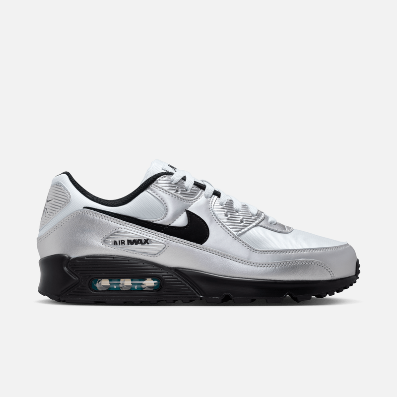 Nike Air Max 90 Scorpion - Cromado / Azul / Preto