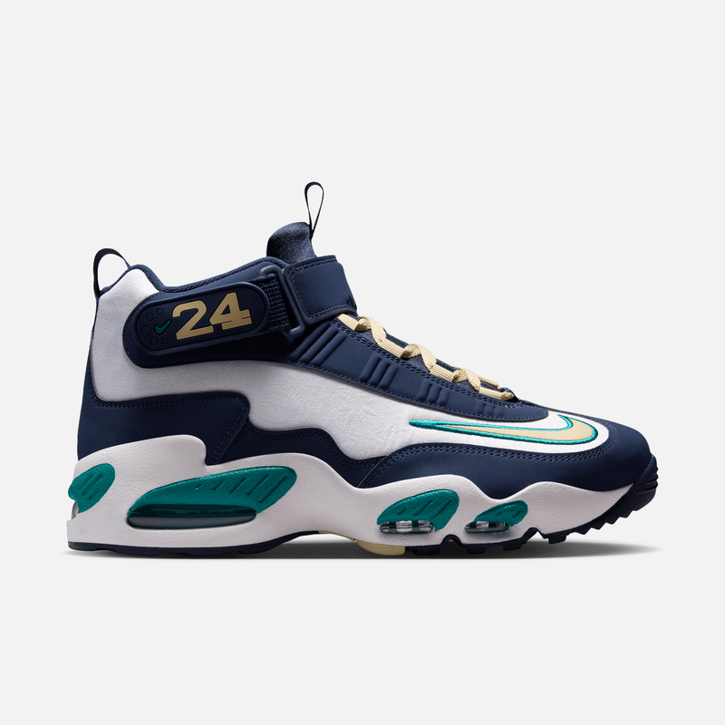 Nike Air Griffey Max 1 Hall of Fame - Azul-marinho / Dourado / Verde-água / Branco