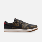 Air Jordan 1 Low OG - Preto / Vermelho / Marrom-caramelo / Branco