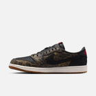 Air Jordan 1 Low OG - Preto / Vermelho / Marrom-caramelo / Branco