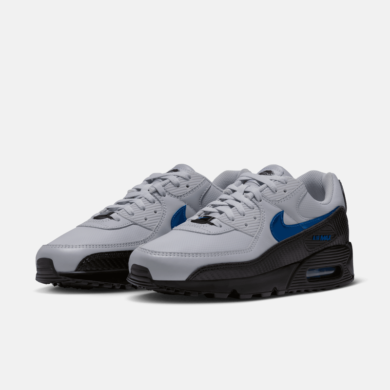 Nike Air Max 90 Detroit Lions - Prateado / Preto / Azul