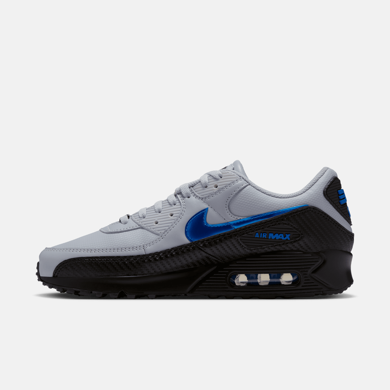 Nike Air Max 90 Detroit Lions - Prateado / Preto / Azul