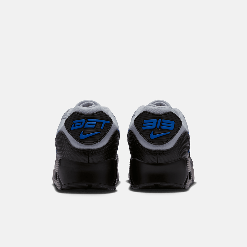 Nike Air Max 90 Detroit Lions - Prateado / Preto / Azul