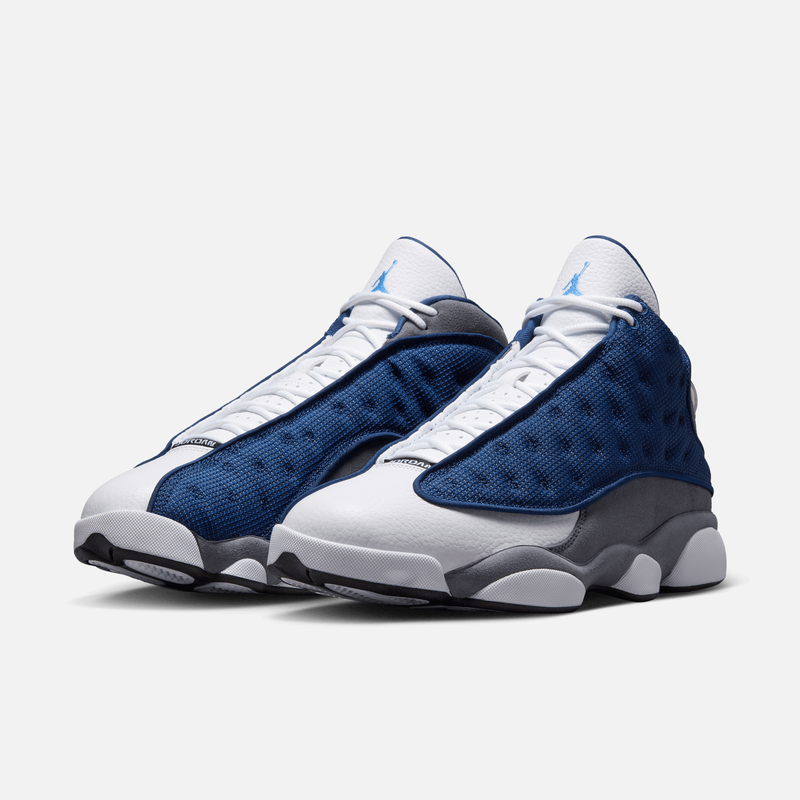 Air Jordan 13 Retro Flint (2026) - Azul-marinho / Azul-universitário / Cinza / Branco