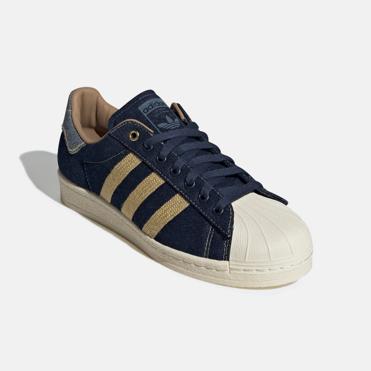 Adidas Superstar 82 Denim - Multicolorido / Azul / Bege-aveia / Branco