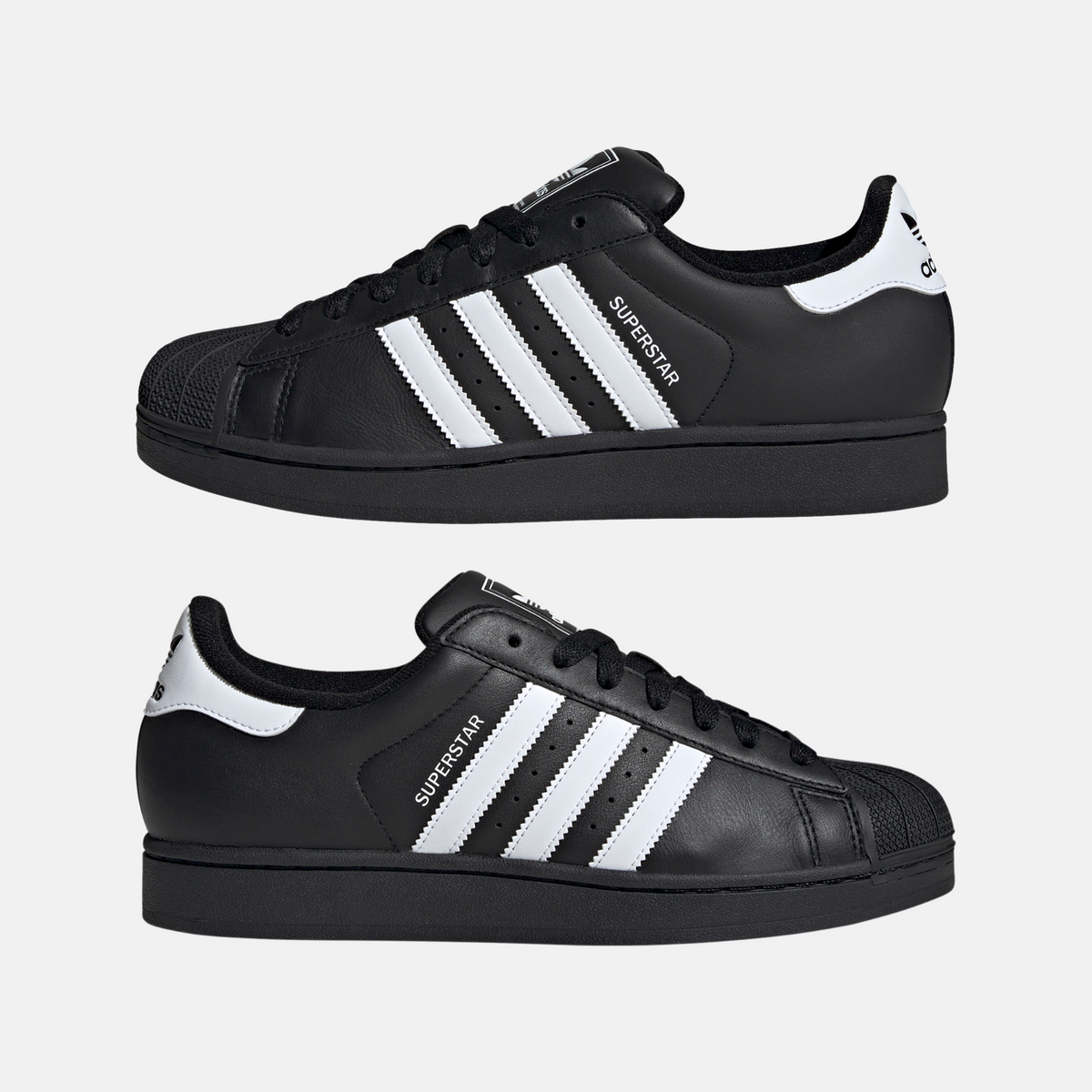 Adidas Superstar II - Preto / Branco