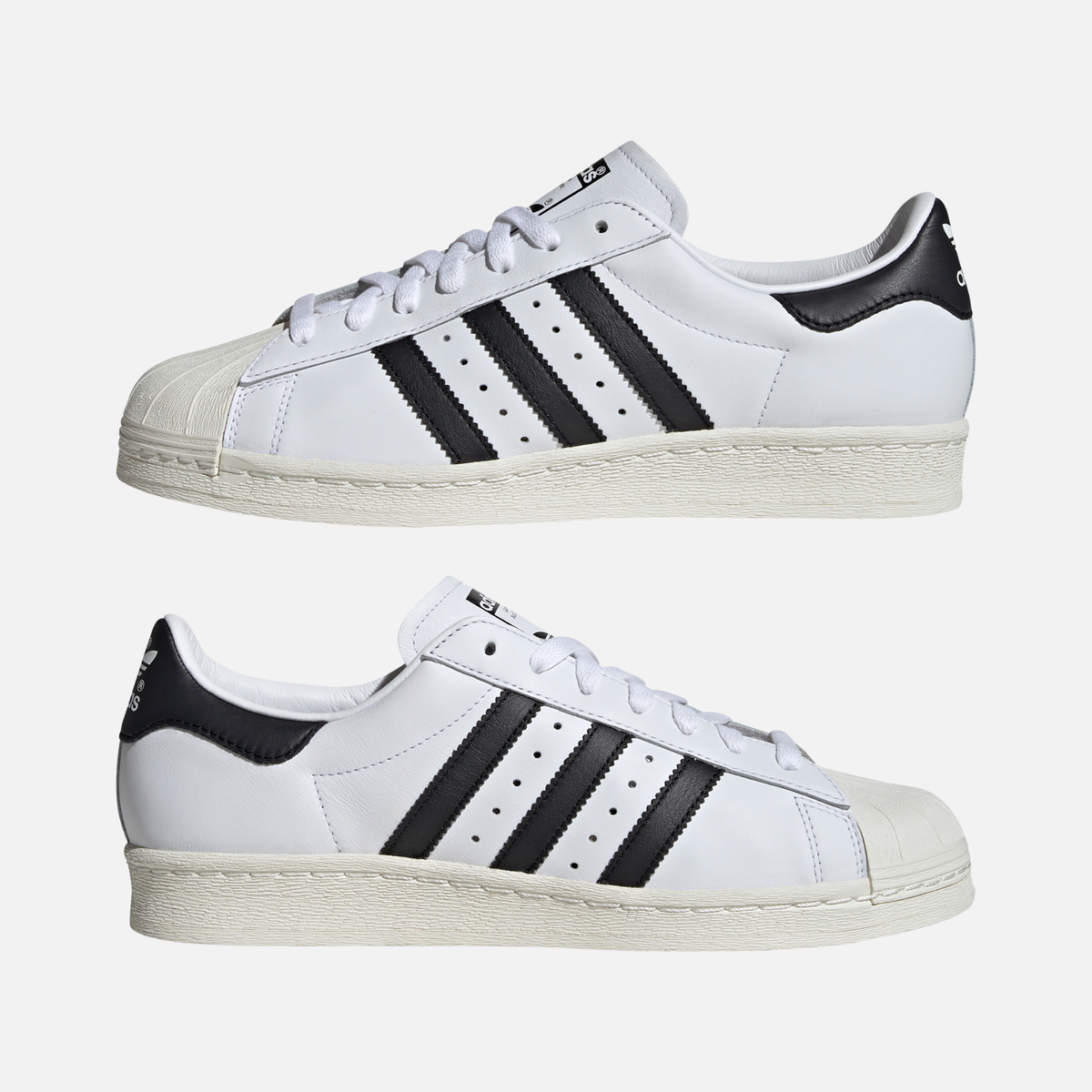 Adidas Superstar 82 - Branco / Preto / Branco-quebrado