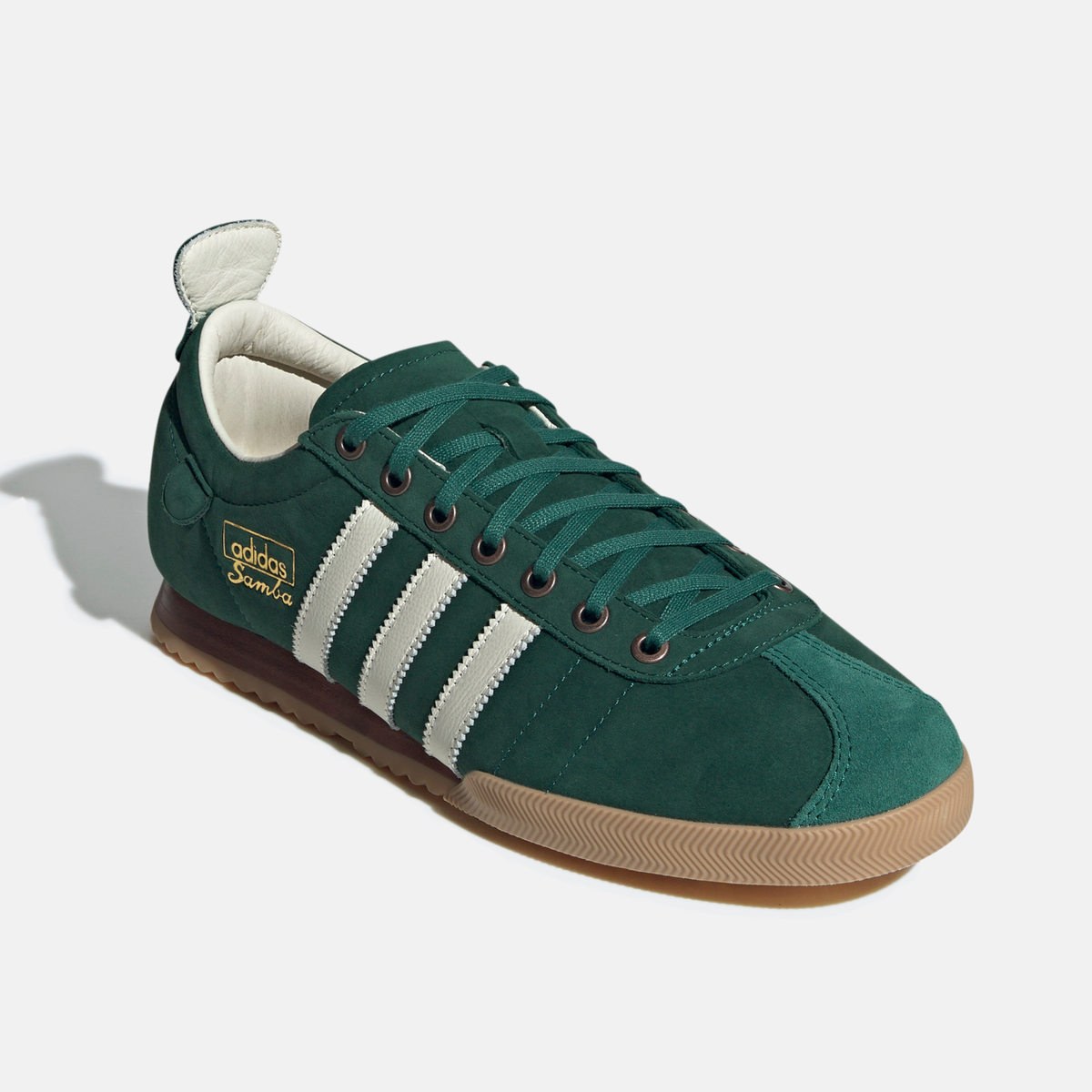 Adidas Samba 62 - Verde / Branco-quebrado / Marrom