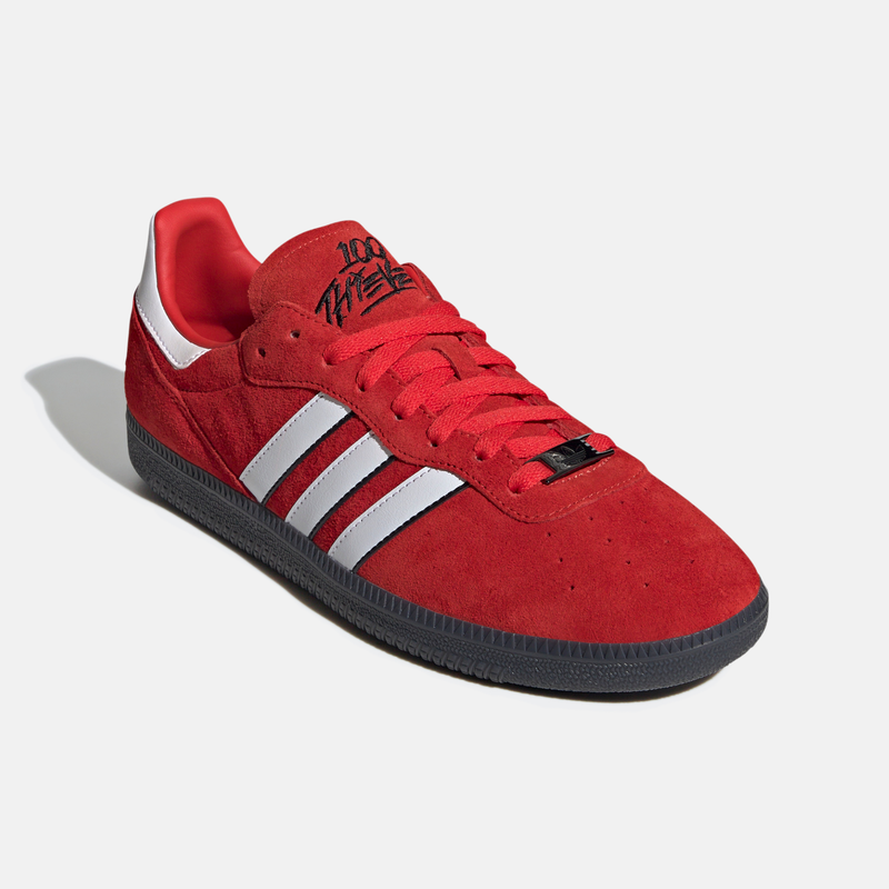 Adidas Palos Hills 100 Thieves - Vermelho / Cru / Laranja