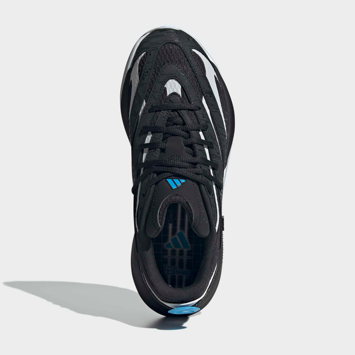 Adidas Lightblaze - Preto / Branco / Ciano intenso