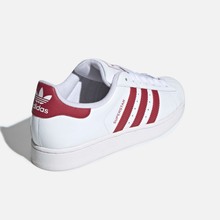 Adidas Superstar II - Branco / Vermelho