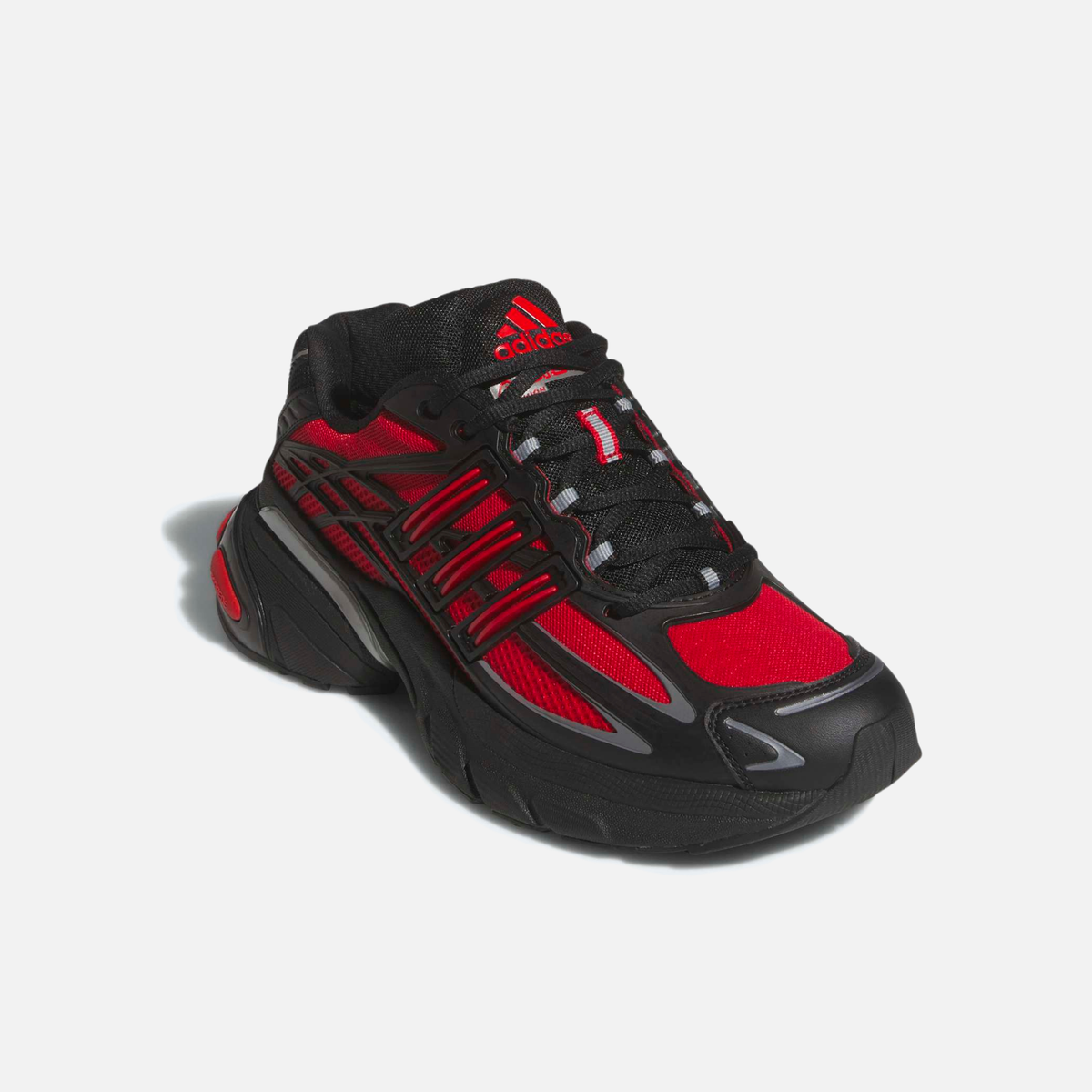 Adidas Adistar XLG 2.0 - Preto / Vermelho-escarlate / Cinza-ferro metálico