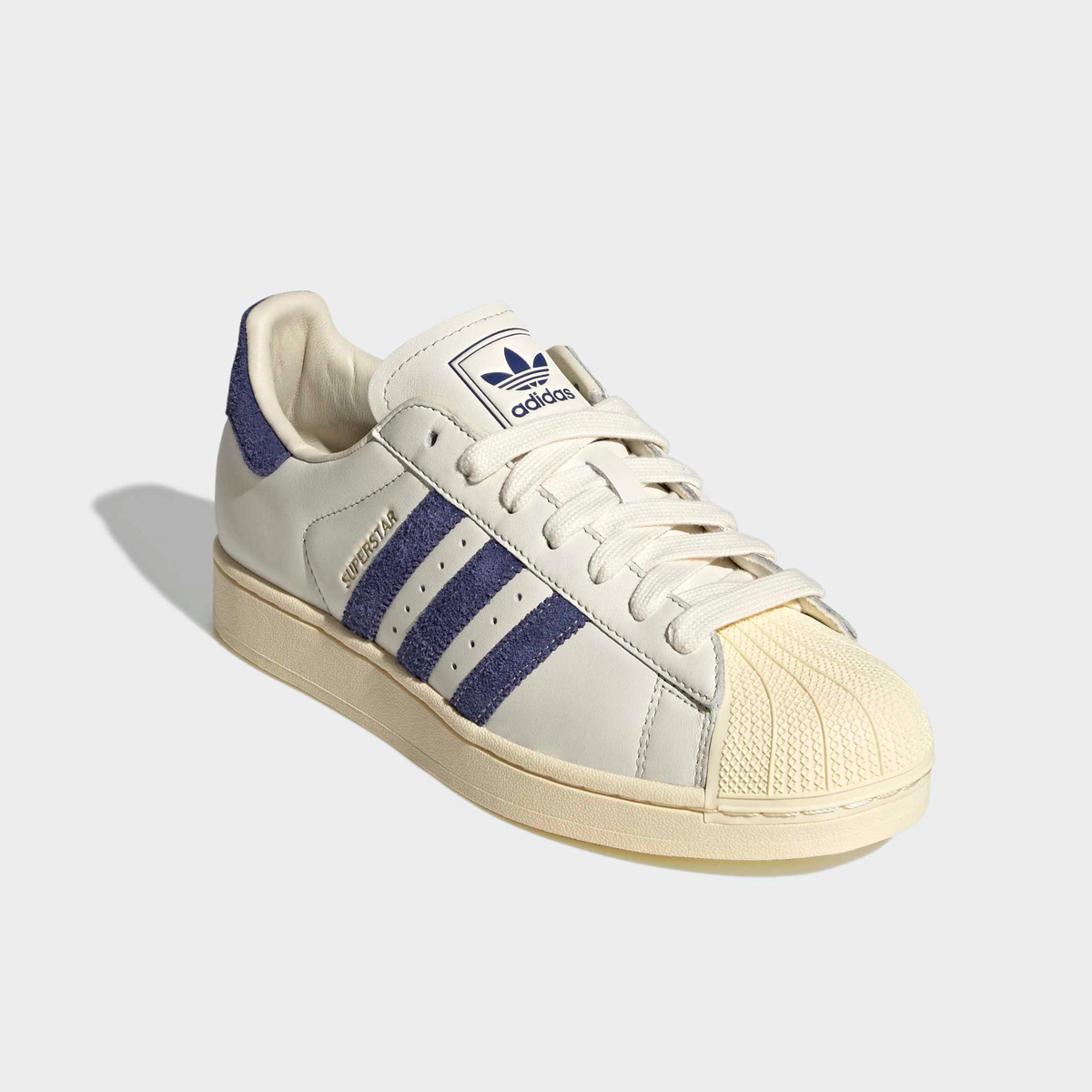 Adidas Superstar II - Branco-quebrado / Azul / Baunilha