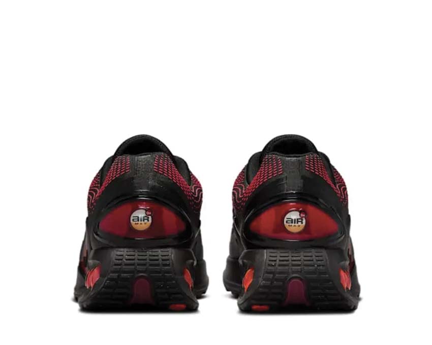 Tênis Nike Air Max DN Essential em preto e vermelho — imagem 3
