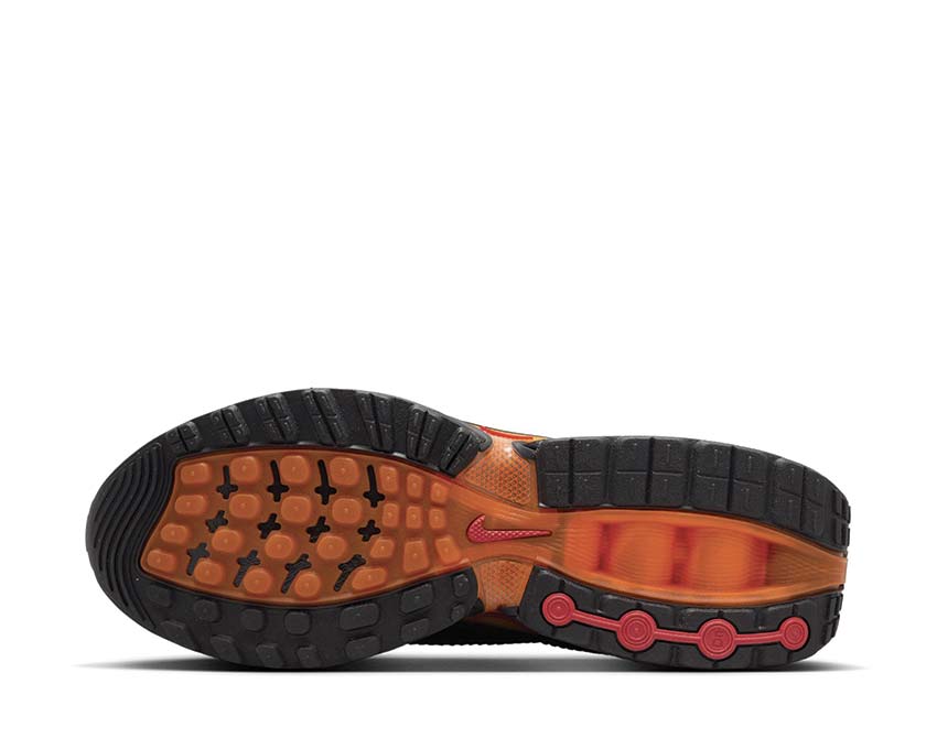 Tênis Nike Air Max DN SE em laranja, vermelho e preto — imagem 5