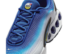 Tênis Nike Air Max DN SE em azul com amarelo e branco — imagem 2