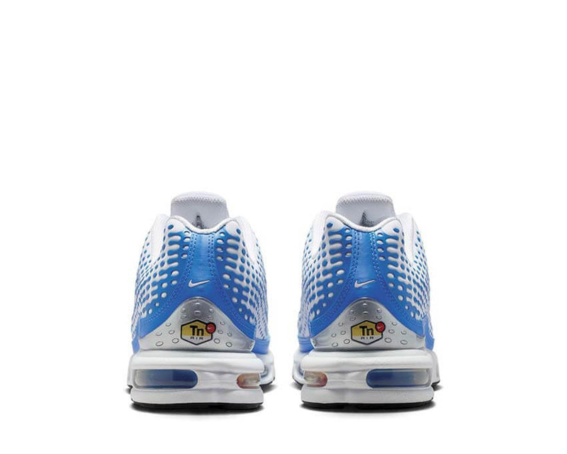Tênis Nike Air Max Plus VII em azul-cristal e branco — imagem 4