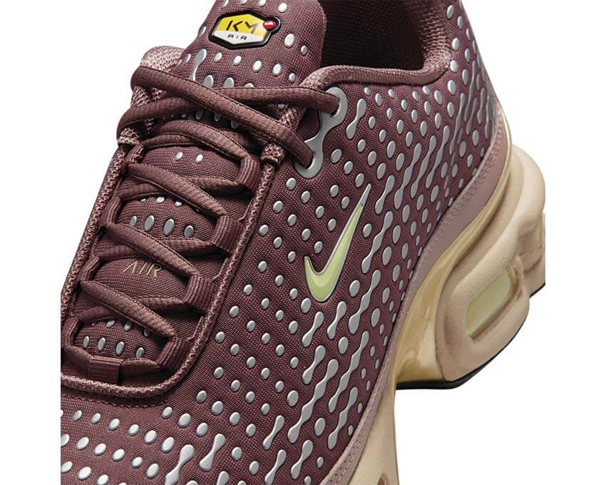 Tênis Nike Air Max Plus VII x Kylian Mbappé em ameixa com bege — imagem 2