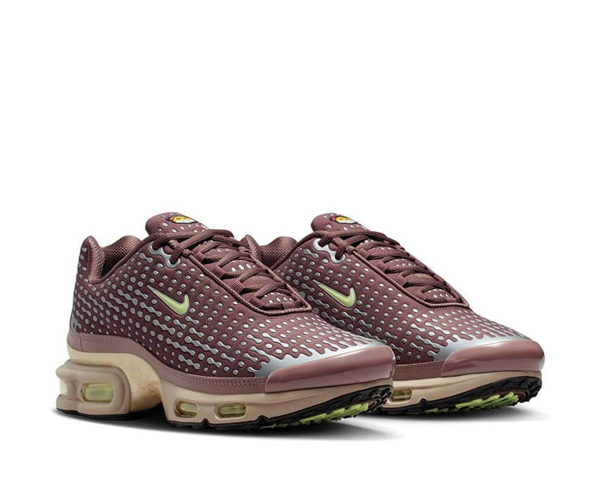 Tênis Nike Air Max Plus VII x Kylian Mbappé em ameixa com bege — imagem 3