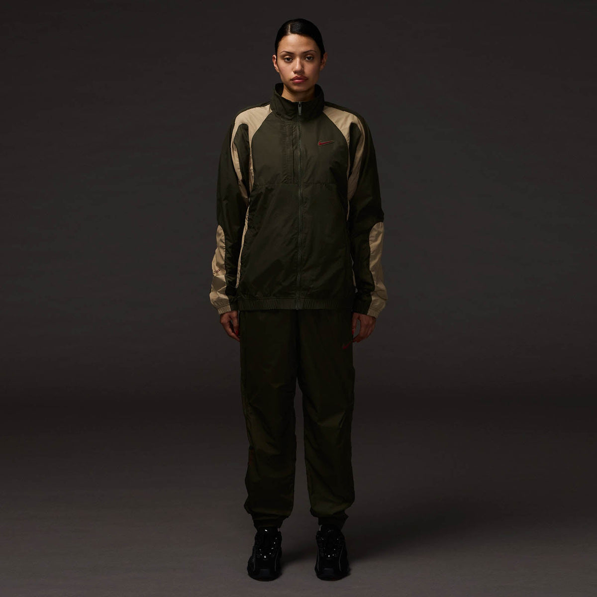 Jaqueta Nike NOCTA Northstar Nylon Track Jacket - Cáqui