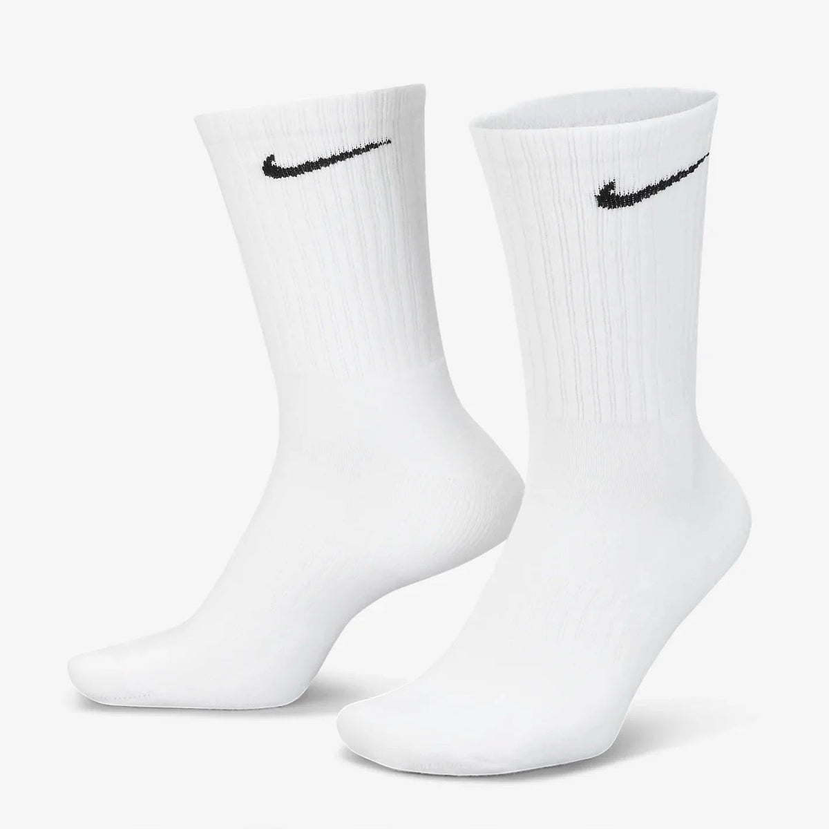 Kit 6 pares de meias Nike Everyday Cushioned - Branco e Preto