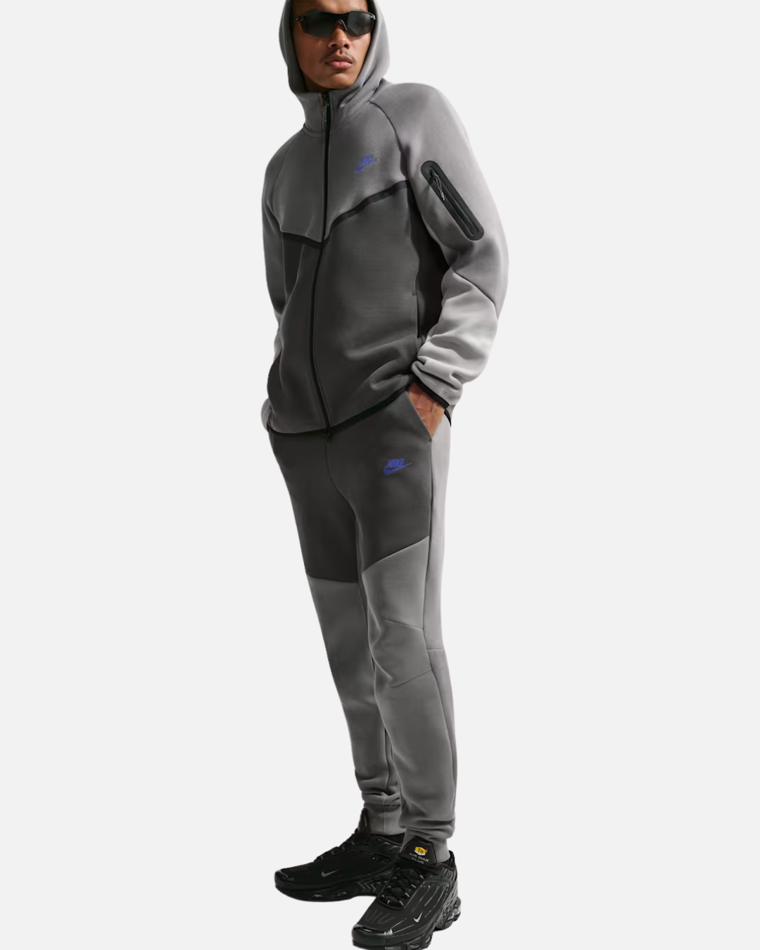 Calça jogger Nike Tech - Cinza e Azul