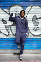 Calça PSG Tech Fleece - Azul e Dourado