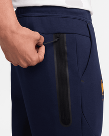 Calça Seleção Francesa Tech Fleece - Azul e Dourado