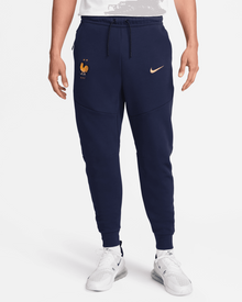 Calça Seleção Francesa Tech Fleece - Azul e Dourado