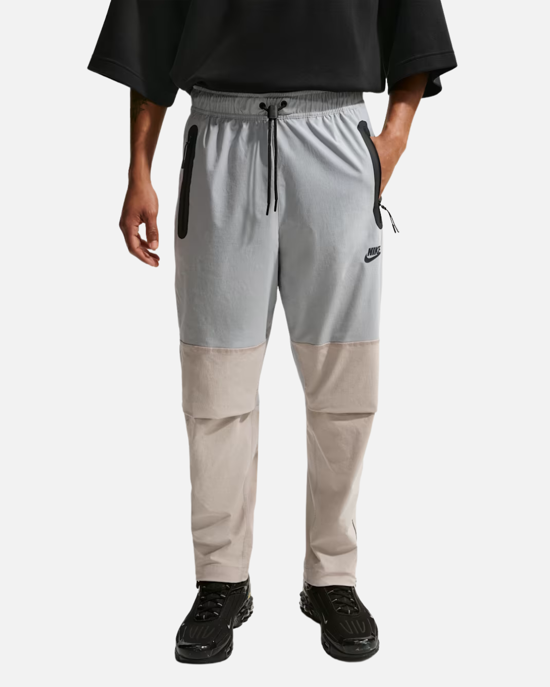 Calça Nike Tech - Bege e Cinza