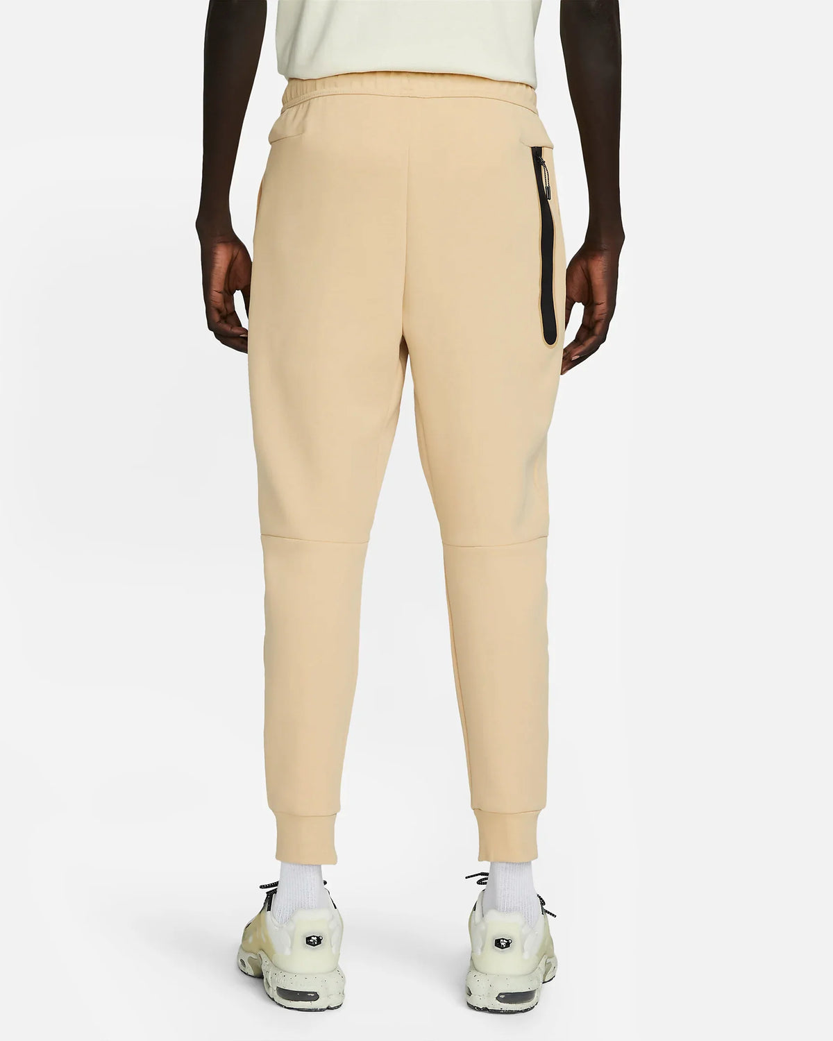 Calça jogger Nike Tech Fleece - Bege e Azul