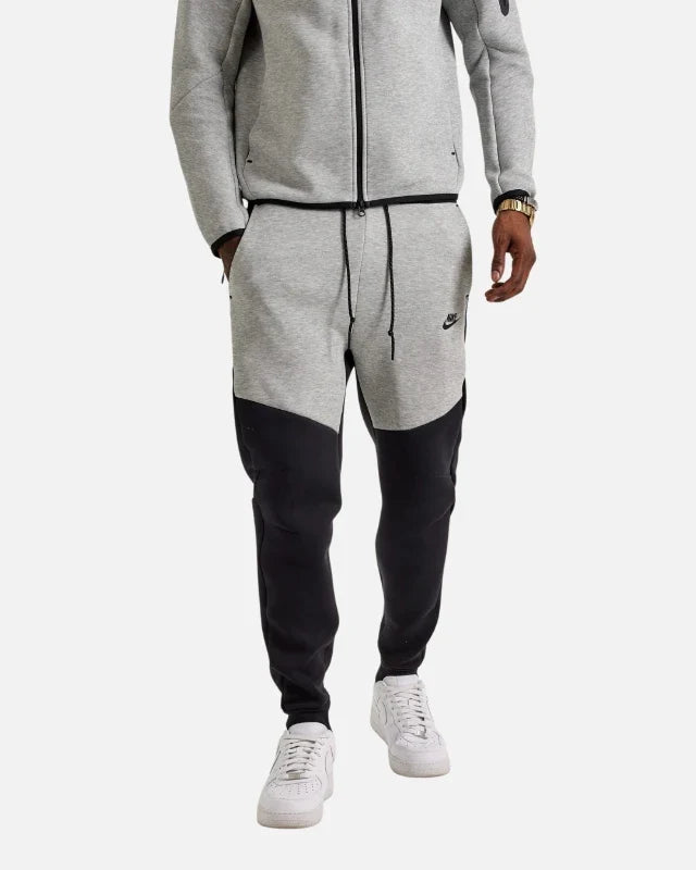 Calça Nike Tech Fleece - Preto e Cinza