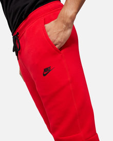 Calça Nike Tech Fleece - Vermelho e Preto