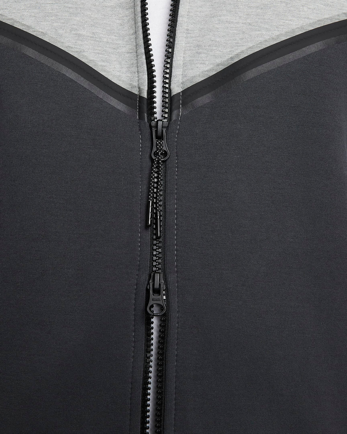 Jaqueta com capuz Nike Tech Fleece - Cinza e Verde