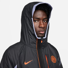 Jaqueta corta-vento Inter Milan - Preto, Branco e Laranja