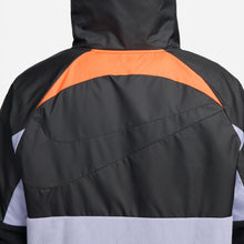 Jaqueta corta-vento Inter Milan - Preto, Branco e Laranja