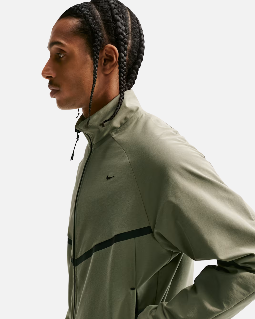 Jaqueta Nike Tech Shori-Knit - Cáqui