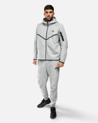 Jaqueta Nike Tech Fleece Windrunner - Cinza e Preto