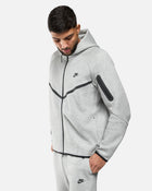 Jaqueta Nike Tech Fleece Windrunner - Cinza e Preto