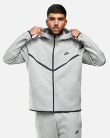 Jaqueta Nike Tech Fleece Windrunner - Cinza e Preto
