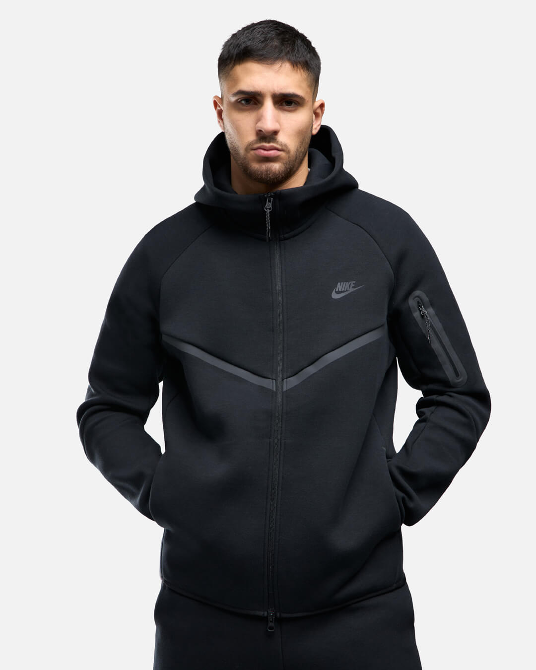 Jaqueta Nike Tech Fleece Windrunner - Preto