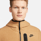 Jaqueta Nike Sportswear Tech Fleece - Bege e Preto