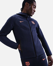 Jaqueta Tech Fleece FC Barcelona 2025/2026 - Azul