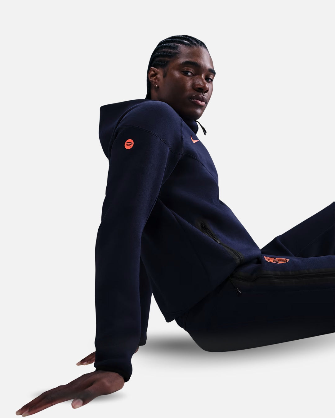 Jaqueta Tech Fleece FC Barcelona 2025/2026 - Azul