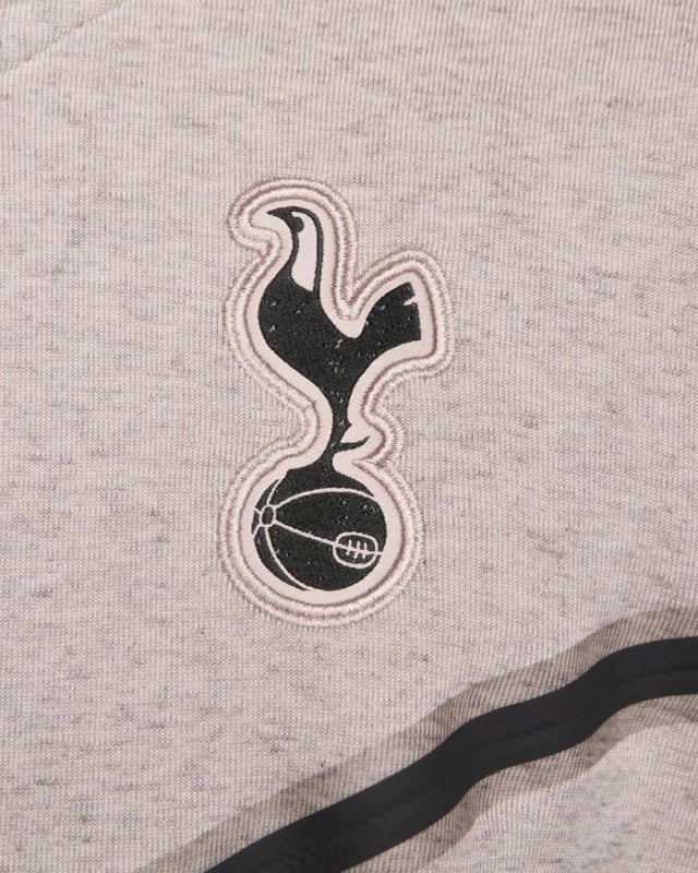 Jaqueta Tottenham Tech Fleece - Marrom-acinzentado