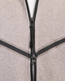 Jaqueta Tottenham Tech Fleece - Marrom-acinzentado